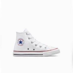 New Kids White Converse Chuck Taylor All Star High Top Sneakers - size 11